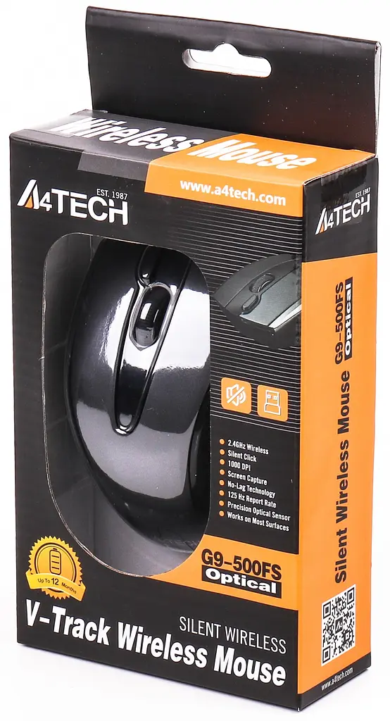 Мышь A4Tech G9-500FS Black - фото 4