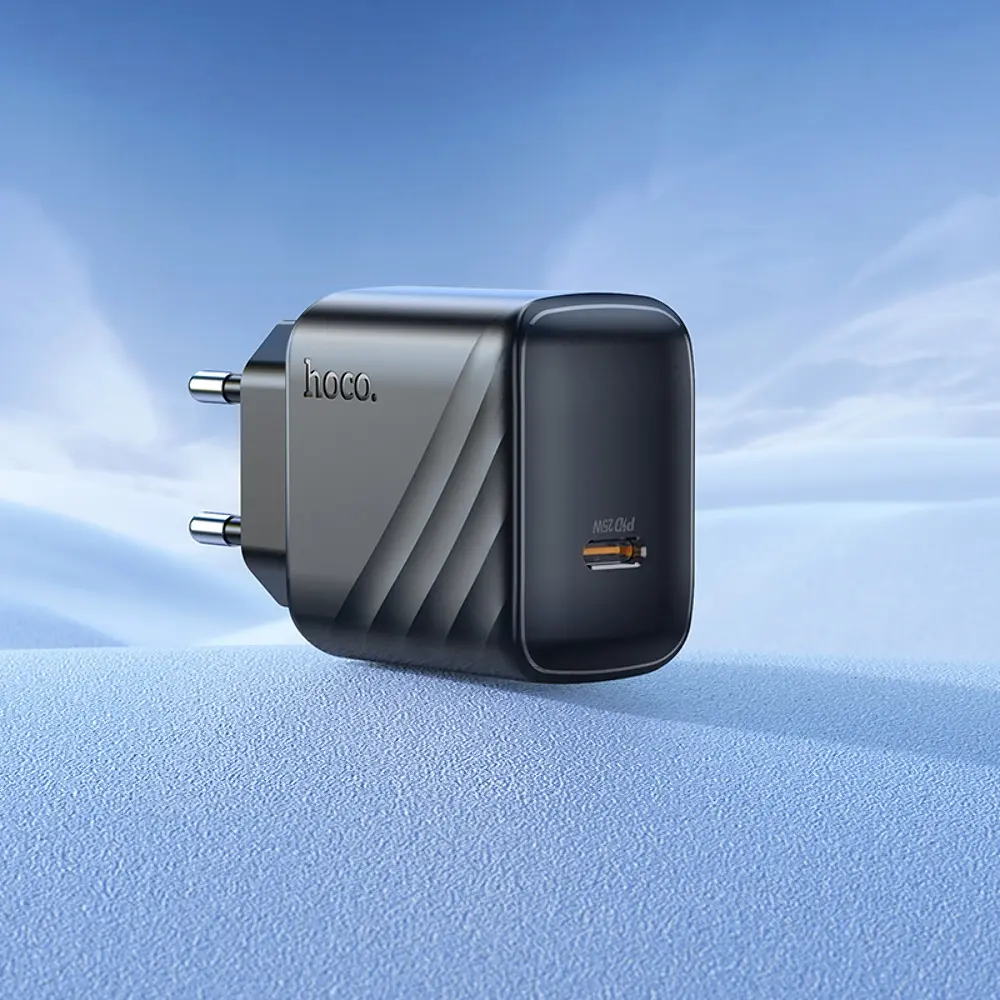 Зарядний пристрій Hoco CS24A PPS 3.3-11V 2.75A PD/QC 20W 1USB-C Black (35884_3605554) - фото 6