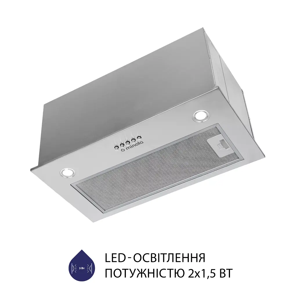 Вытяжка полновстраиваемая Minola HBI 5627 I 1000 LED - фото 5