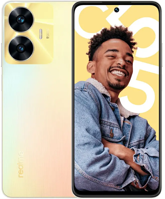 Смартфон Realme C55 6/128Gb Sunshower (Global) NFC