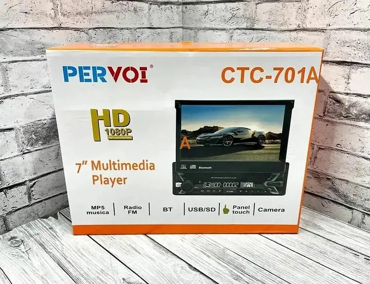 Автомагнитола с 7'' HD-экраном, Wi-Fi и GPS XPRO CTC-701A (44157-CTC-701А_4834) - фото 2