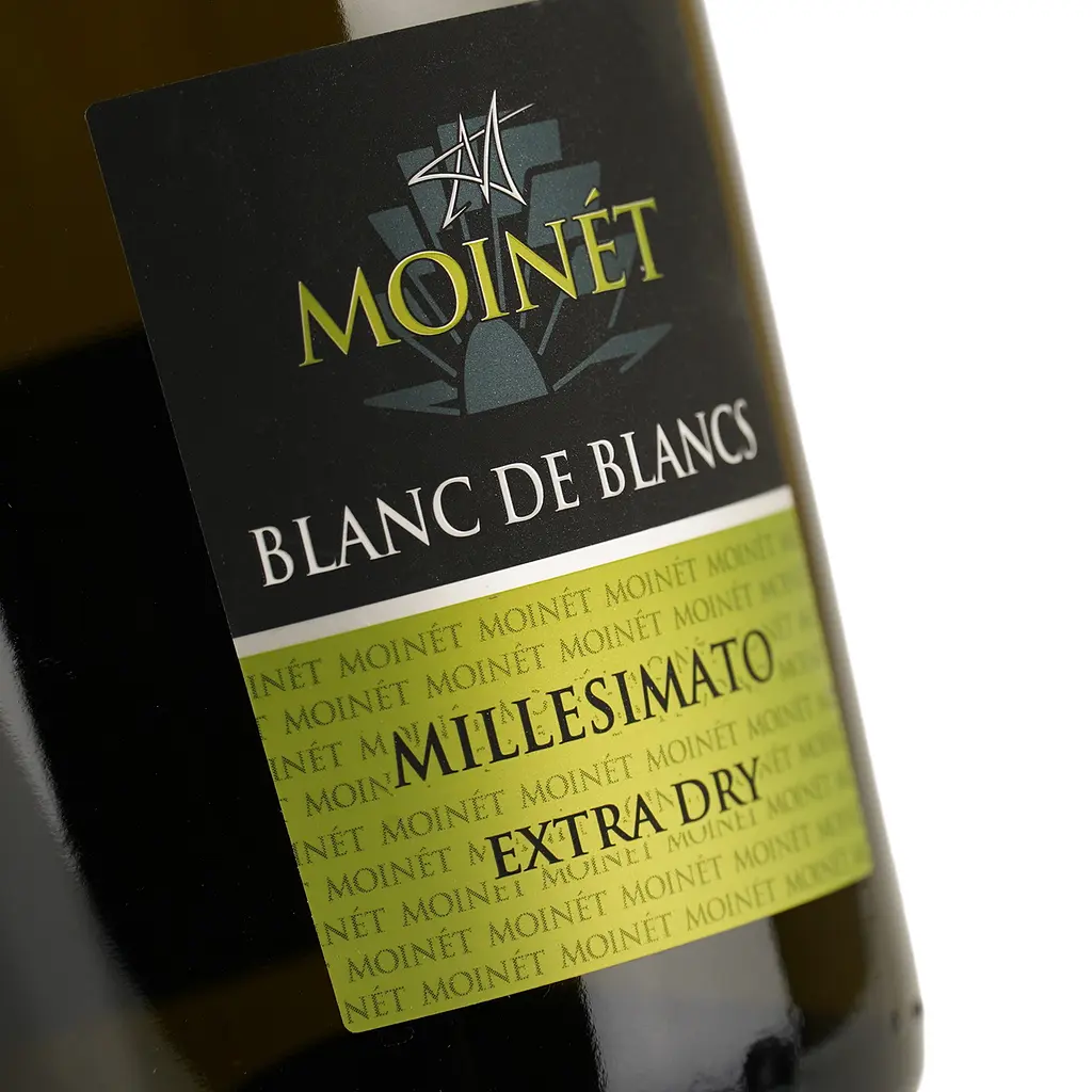 Уцінка. Вино ігристе Moinet Blanc de Blancs біле екстра сухе 0.75 л - фото 5