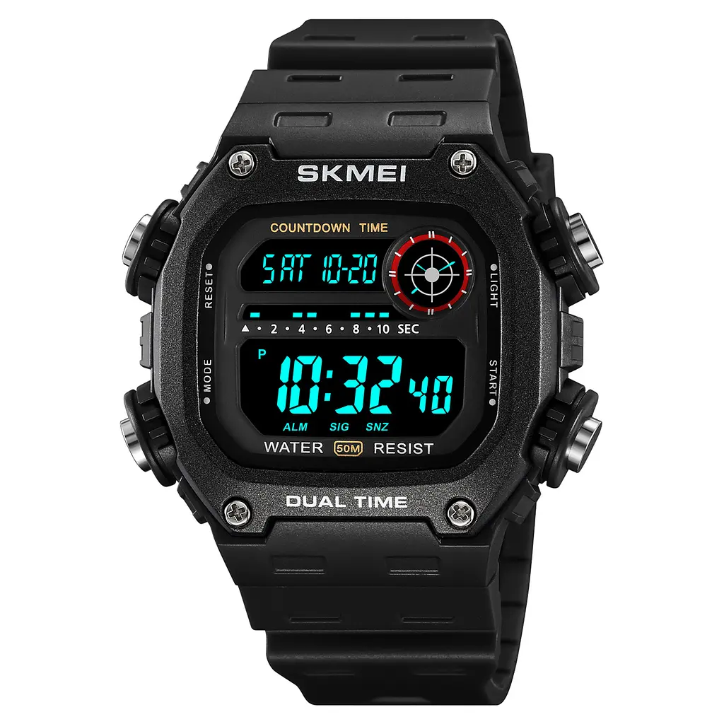 Чоловічий наручний годинник 2126BKBK Black-Black Skmei acs0030251 - фото 2