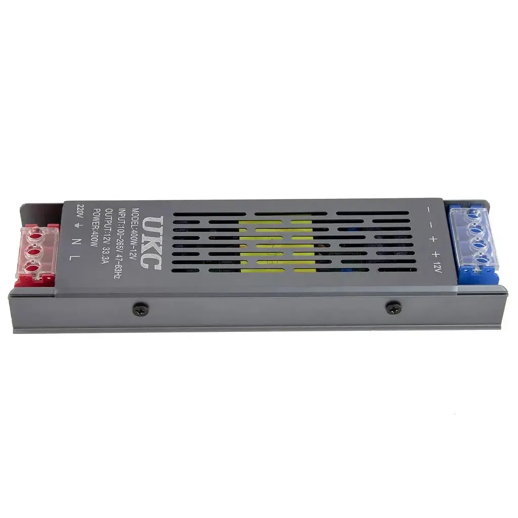 Імпульсний блок живлення UKC model 400W-12V, 33.3 A, імпульсне джерело живлення — адаптер на 12 вольтів - фото 2