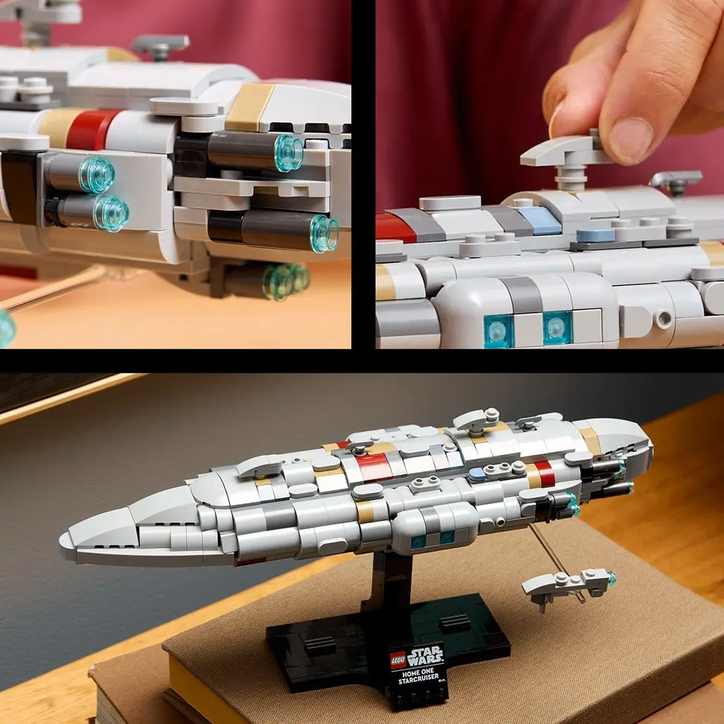 Конструктор LEGO Star Wars Зоряний крейсер Дім один 559 деталей (75405) - фото 7