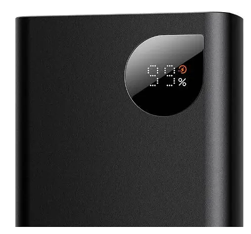 Портативна батарея Powerbank Baseus Adaman Metal Digital Display 20000 mAh 30 W PPAD030001 Black - фото 6