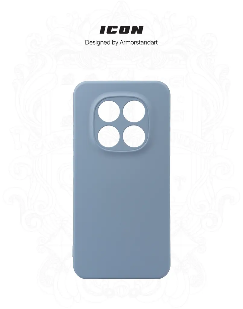 Чехол ArmorStandart ICON для Xiaomi Redmi Note 15 Pro 5G Camera cover Winter Blue (ARM89822) - фото 3