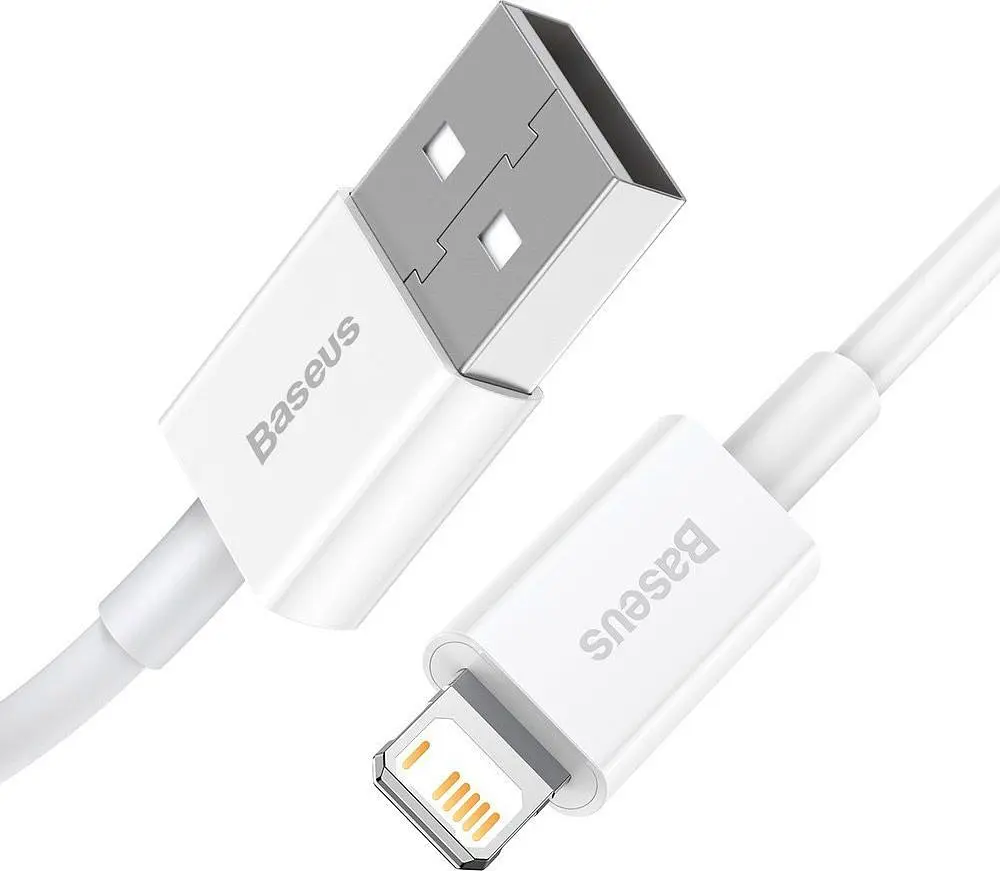 Кабель Baseus Superior Series Fast Charging USB to Lightning 2m White (CALYS-C02) [92819] - фото 2