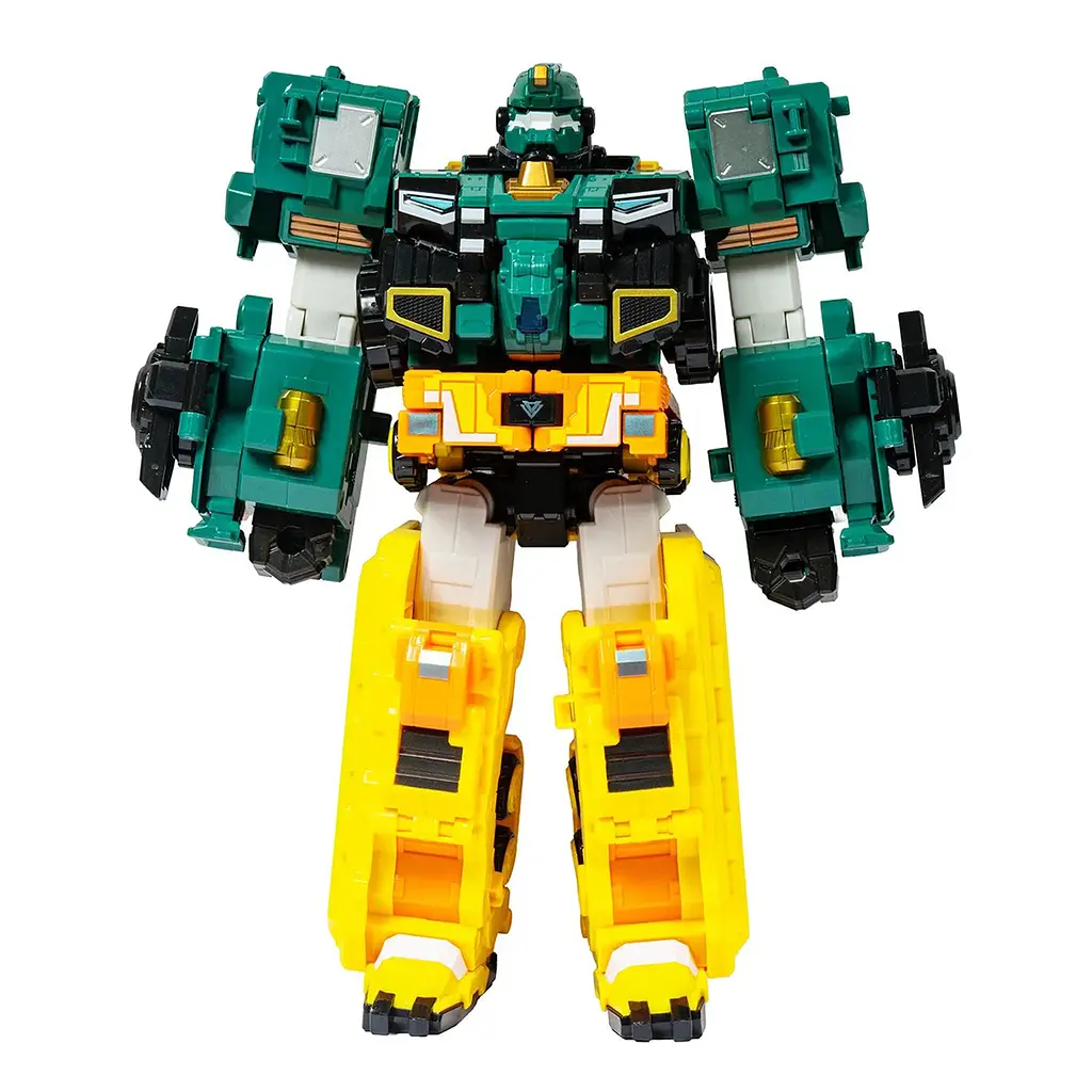 Ігровий набір з роботом-трансформером Dinoster Стего Трон 2 машини та динозаври (EU580804) - фото 2