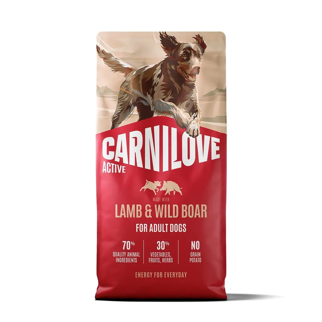 Сухий корм для собак Carnilove Active Lamb & Wild Boar суперпреміум ягня і дикий кабан 12 кг