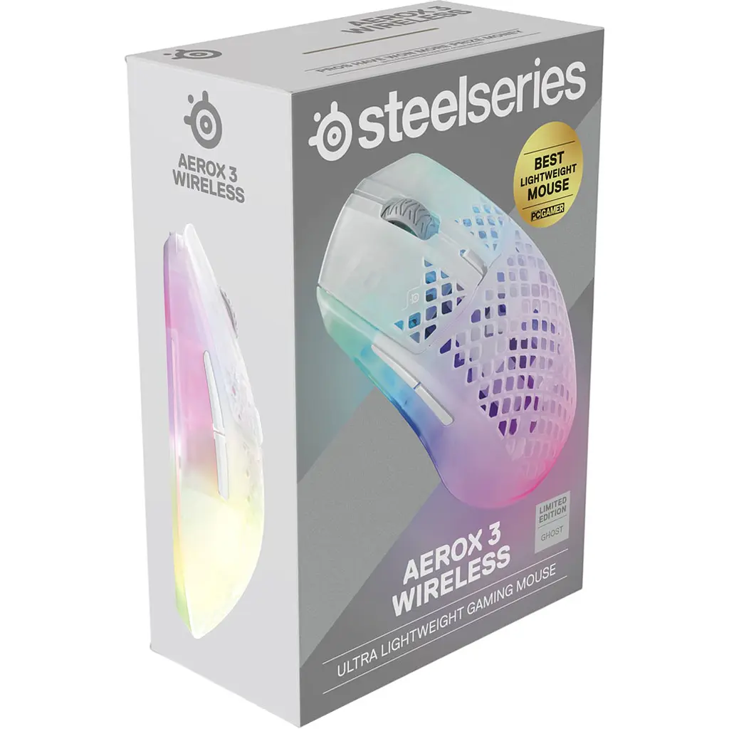 Миша SteelSeries Aerox 3 Wireless Snow (62610) [107923] - фото 7