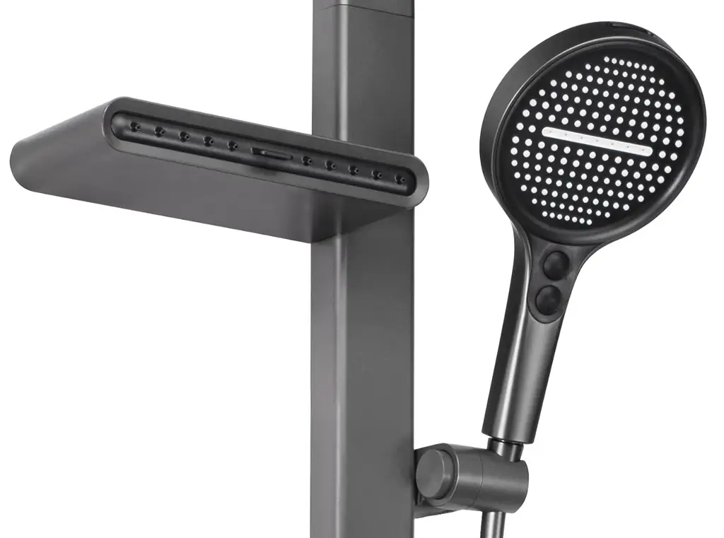 Душова система з термостатом Rea Kart Titanium графіт REA-P4880 - фото 4