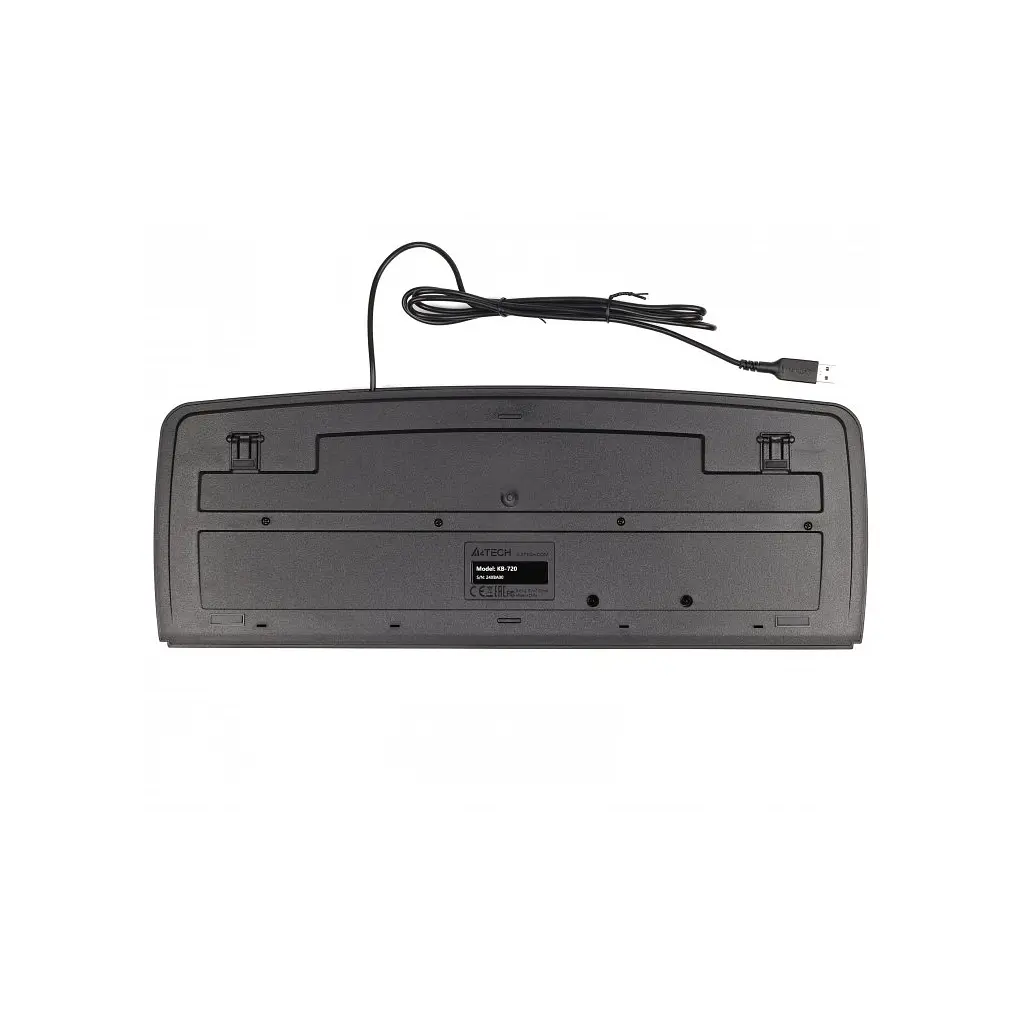 Клавіатура A4Tech KB-720 Black USB (4711421688574) - фото 4