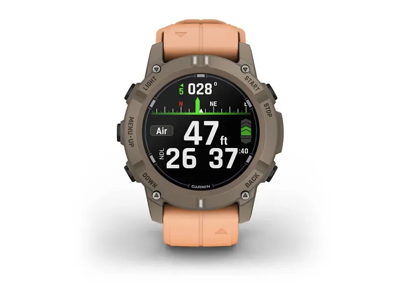 Смарт-годинник Garmin Descent G2 Paloma with Shell Pink Band (010-02986-01) - фото 4