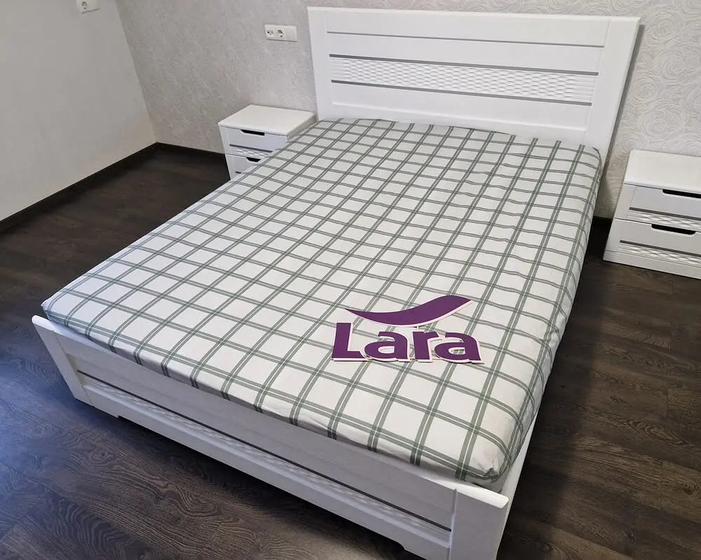 Простирадло на резинці LARA бязь dp11362 160х200х25 - фото 6