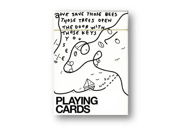 Карты игральные United States Playing Card Company Theory11 Shantell Martin (white) (PC_T11SMW) - фото 2