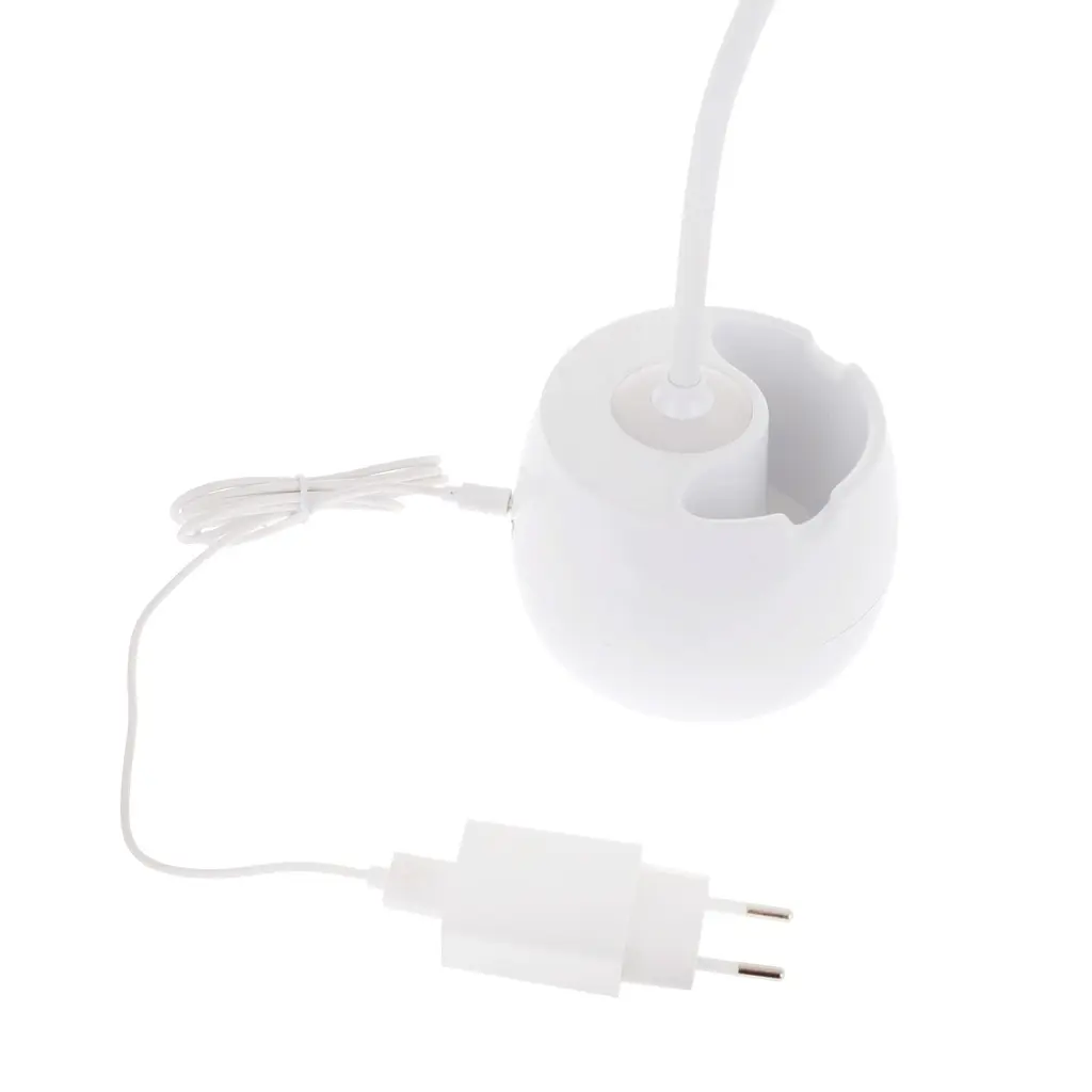 Настільна лампа Brille на гнучкій ніжці сенсорна SL-104 5W WH - фото 5