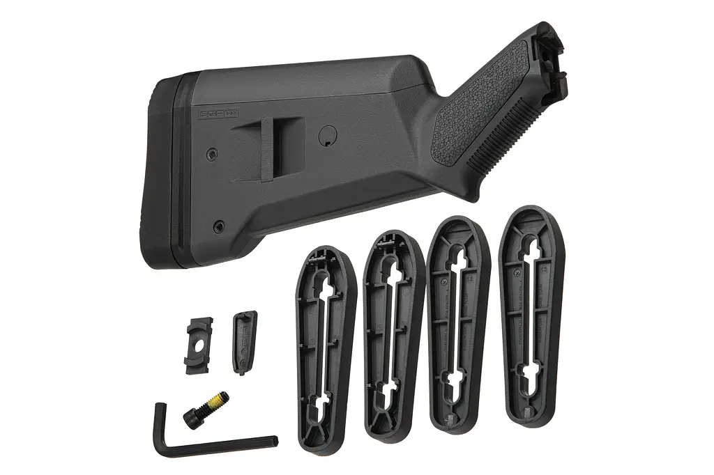 Приклад Magpul SGA для Mossberg 500/590/590A1 Maverick88 Stealth Gray MAG490-GRY - фото 5
