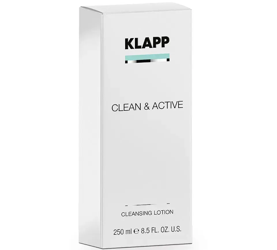 Очищувальне молочко Klapp Clean & Active Cleansing Lotion 250 мл - фото 2