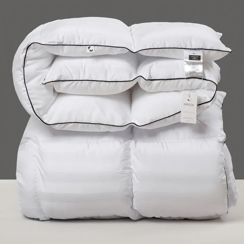 Ковдра пухова MirSon Royal Pearl 036, полуторна, 215x155, біла (2200000003782) - фото 7