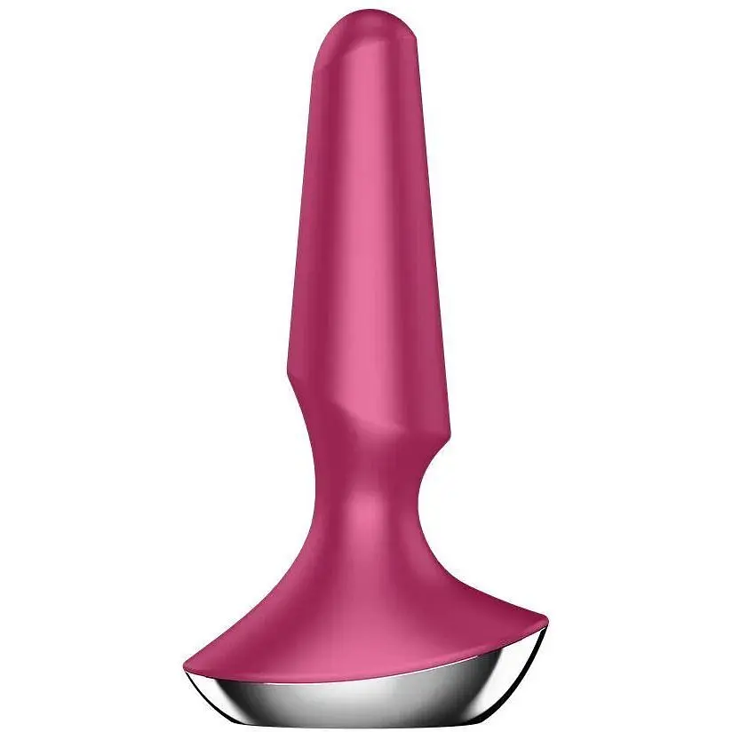 Анальная смарт-вибропробка Satisfyer Plug-ilicious 2 Красная - фото 2