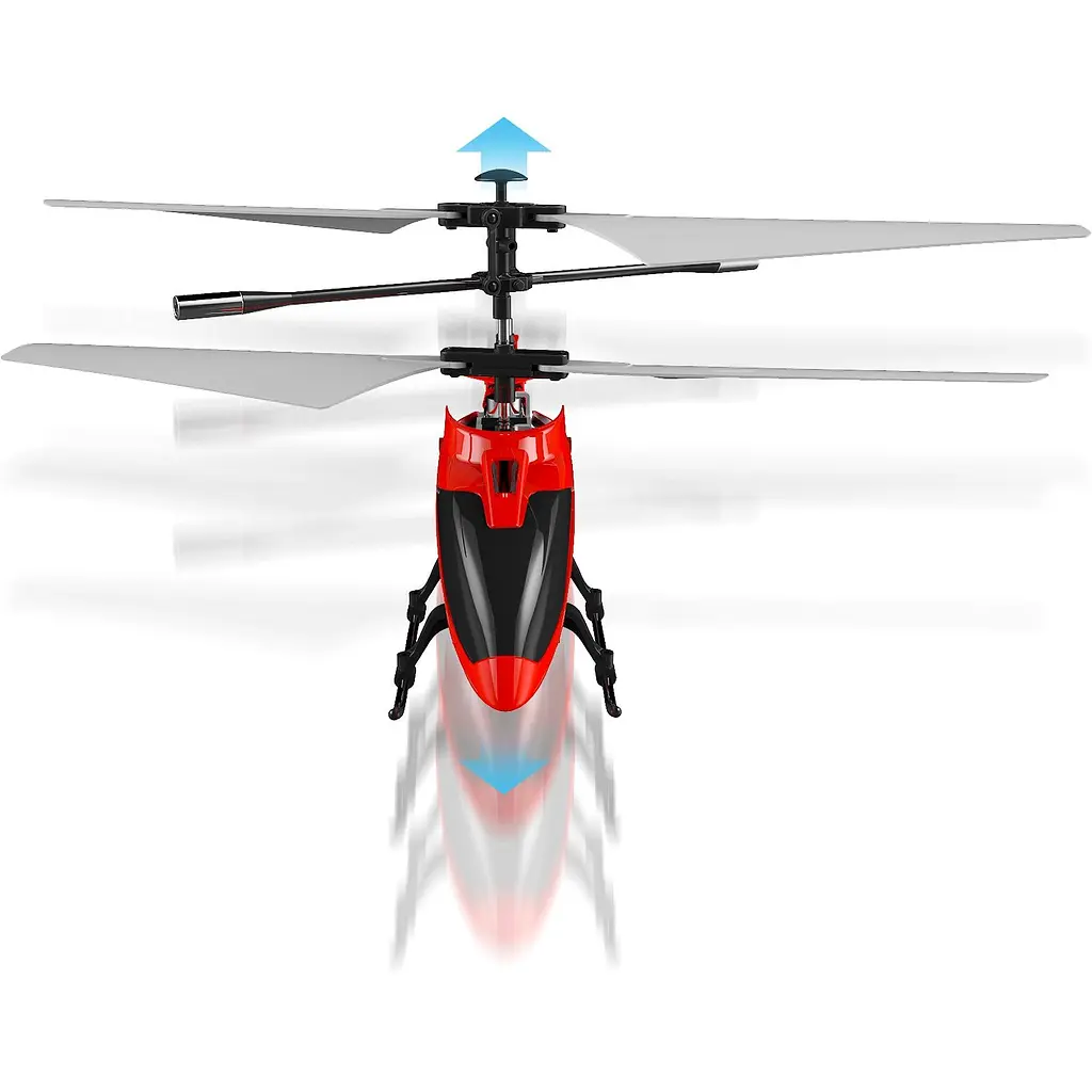 Іграшка на радіокеруванні Syma Гелікоптер 22 см (S107H Red) - фото 9