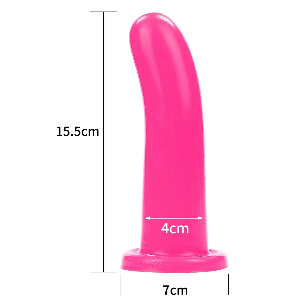 Фалоімітатор LoveToy Holy Dong 6" 17 см рожевий - фото 8