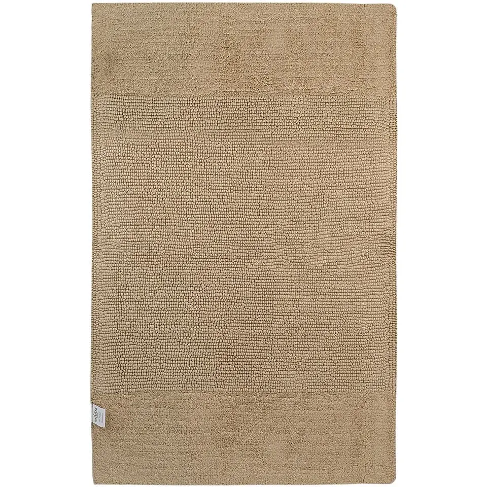 Килимок для ванної кімнати МВМ My Home Пляж 90х60 см холодний бежевий (BM-03 M COOL BEIGE) - фото 2