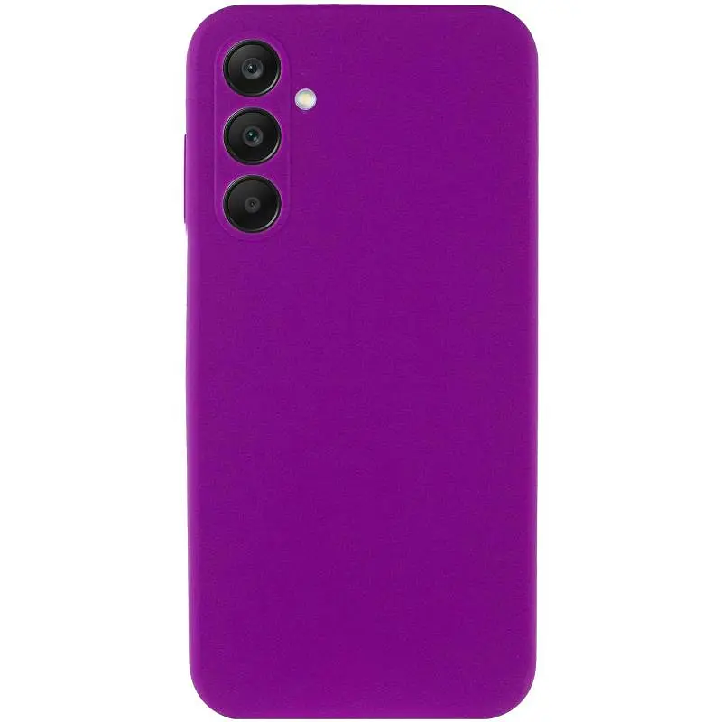Чохол Ummi Silicone Cover Lakshmi Full Camera AA для Samsung Galaxy A36 5G Фіолетовий/Purple - фото 2