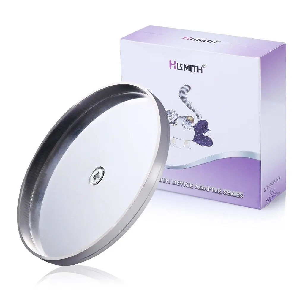 Кріплення для фалоімітаторів Hismith Suction Cup Adapter 4.5″ KlicLok S на присосці для секс-машин - фото 2