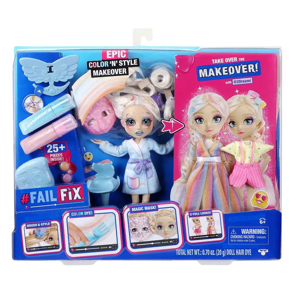 Игровой набор с куклой Failfix Эпичное перевоплощение (12808) - фото 12