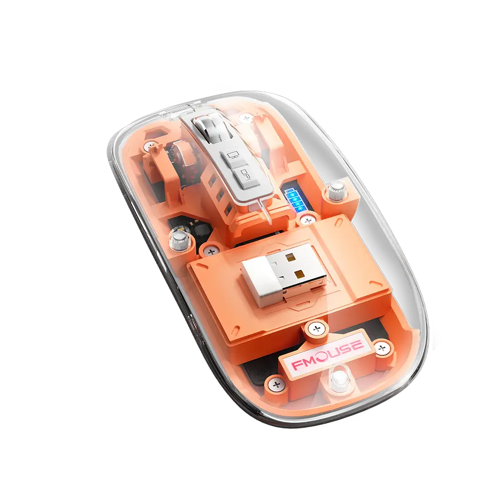 Бездротова миша FMouse M133 2.4 ГГц RGB (акумуляторна) - фото 3