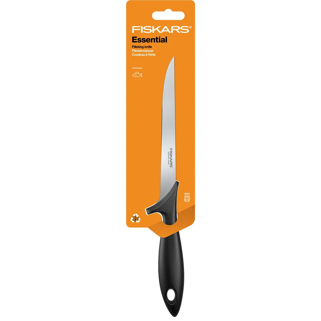 Кухонний ніж Fiskars Essential філейний 18 см (1065567) - фото 2