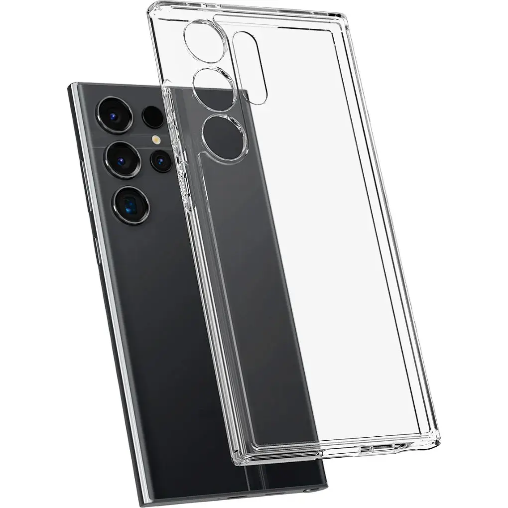 Чехол Spigen Ultra Hybrid Case для Samsung Galaxy S24 Ultra Crystal Clear (ACS07292) [100235] - фото 7