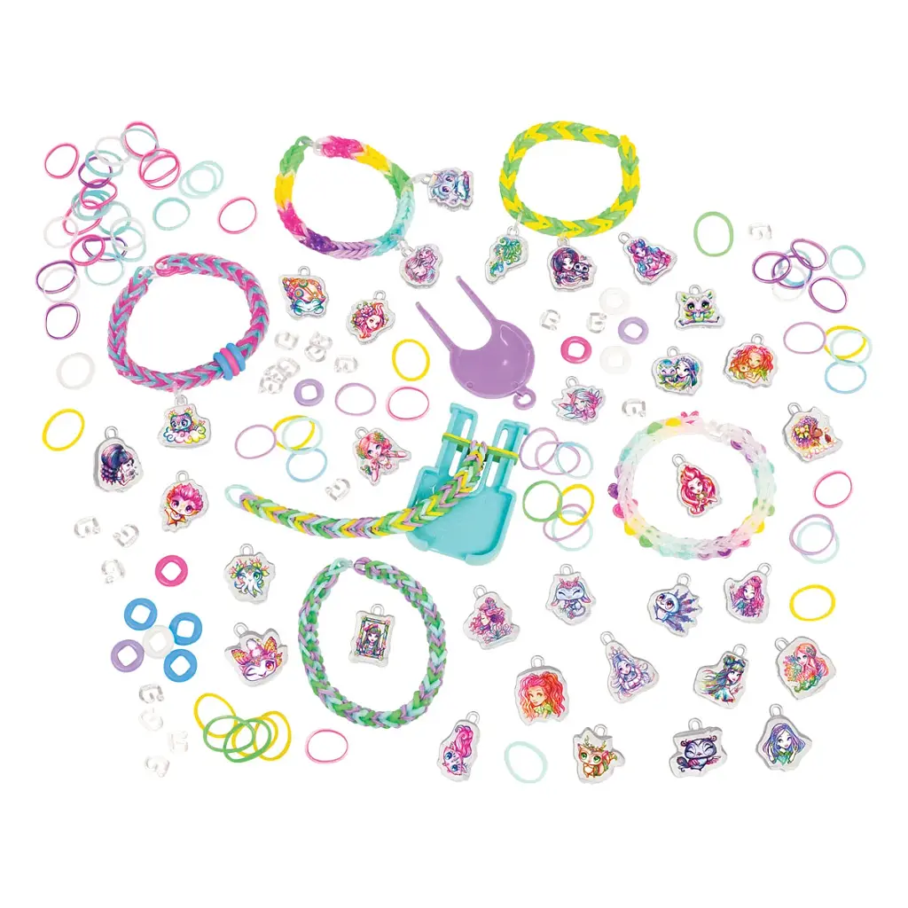 Набір для створення прикрас NEBULOUS STARS серії "Rainbow Loom™" з підвісками – НЕБЕСНА ФАНТАЗІЯ - фото 2