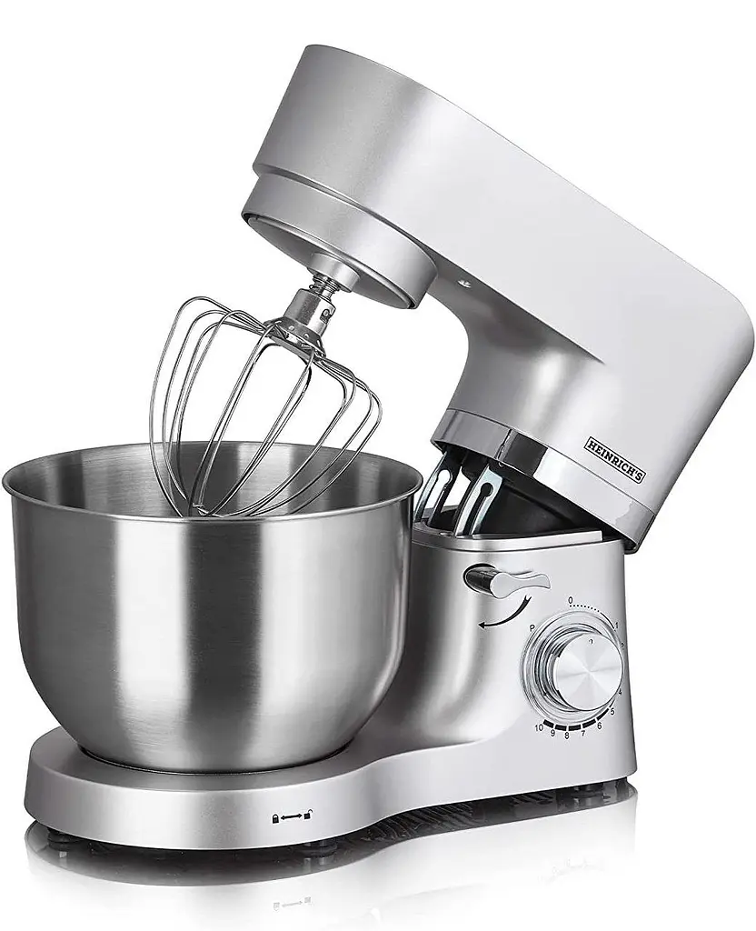 Міксер планетарний-тестоміс Heinrich's HKM 6278 Silver 6.5 л - фото 2