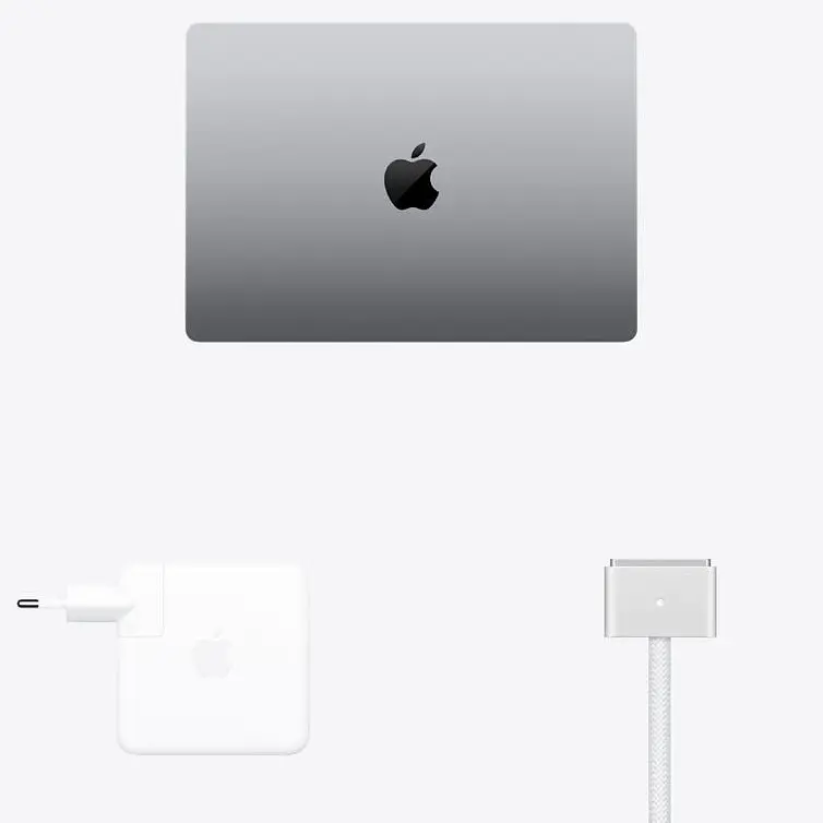 Ноутбук Apple MacBook Pro 14.2" M1 Pro (10C CPU/14C GPU) 32 ГБ/512 ГБ (Grade Q) Космічний сірий - фото 7