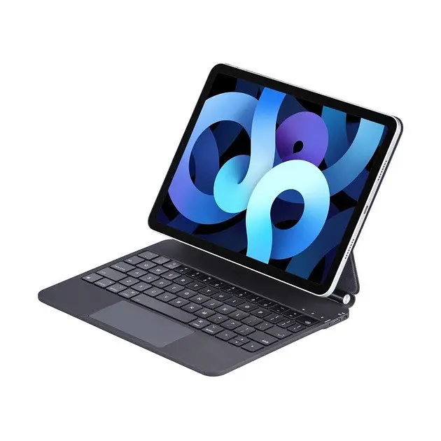 Чохол клавіатура з підсвічуванням для iPad Air/Pro 13 2024/2025 чорний - фото 5