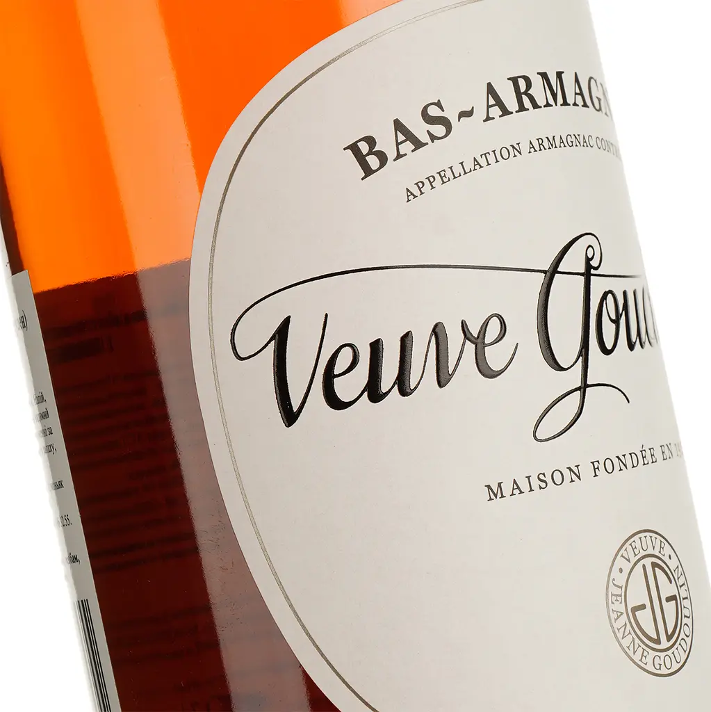 Арманьяк Veuve J. Goudoulin Bas Armagnac 1991 40% 0.7 л в подарочной коробке - фото 4