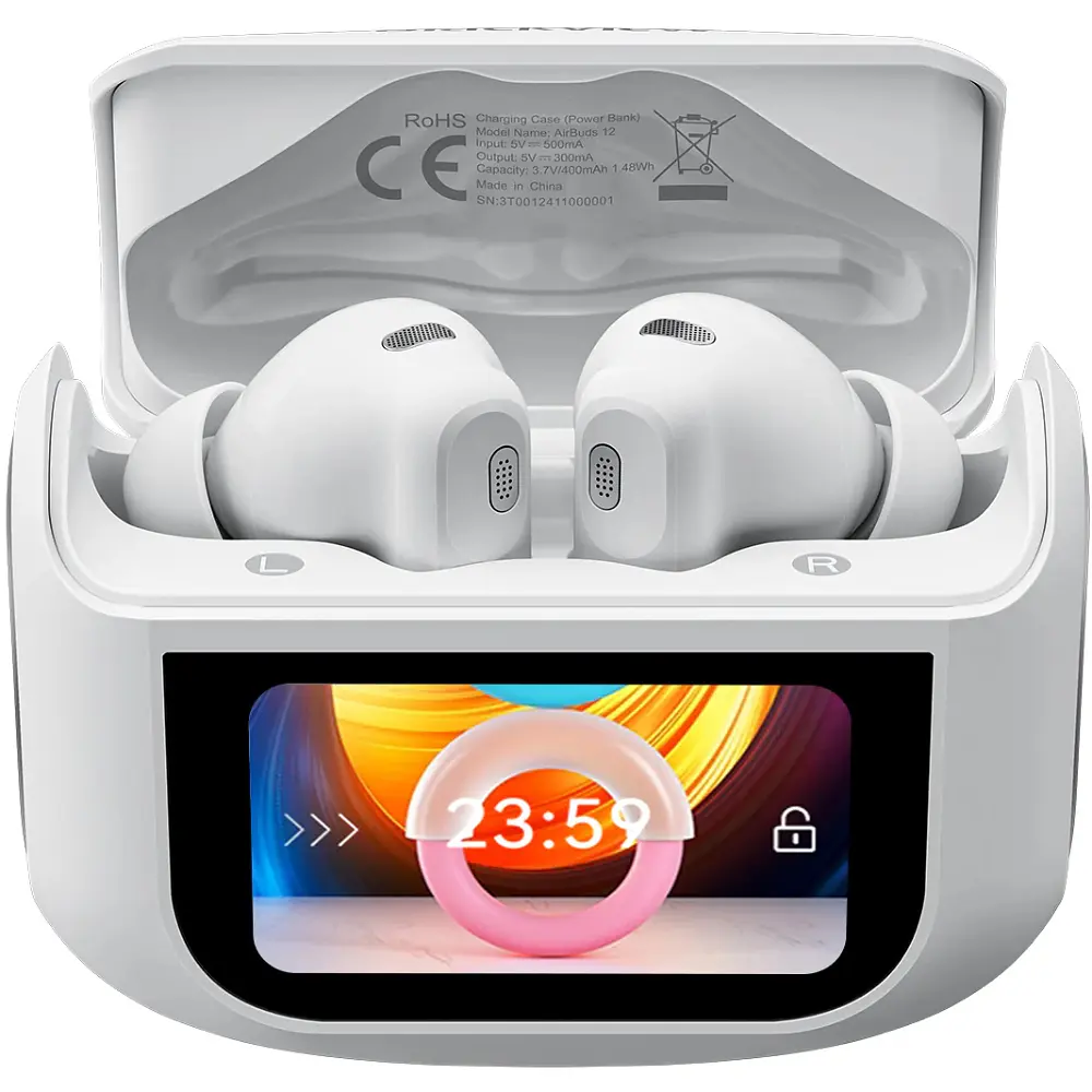 Навушники TWS Blackview AirBuds 12 White - фото 4