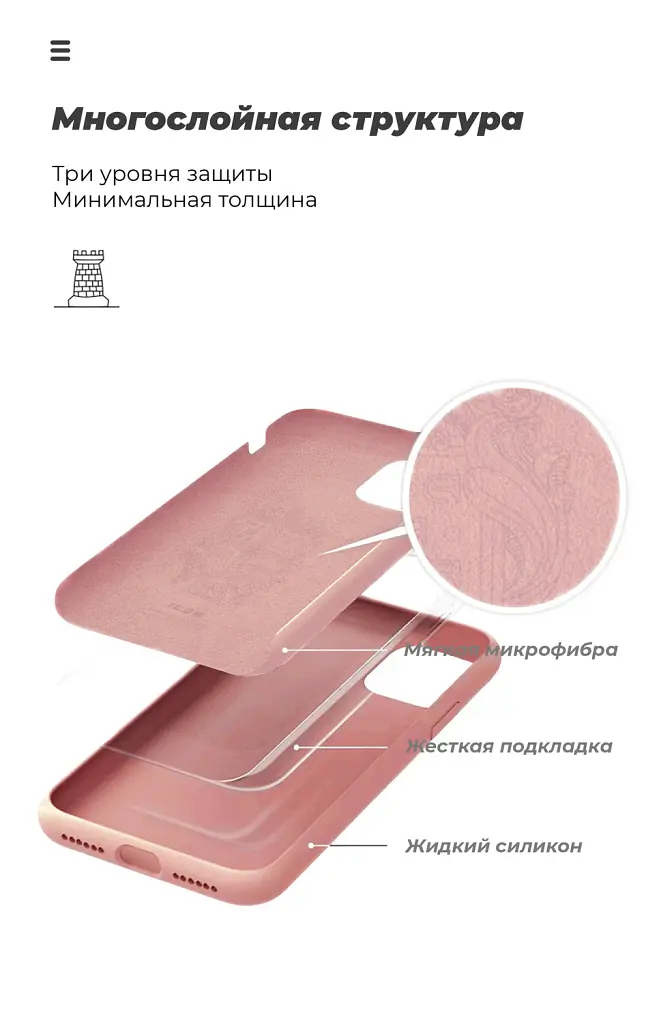 Чохол ArmorStandart ICON для Apple iPhone 12 Mini Pink - фото 6