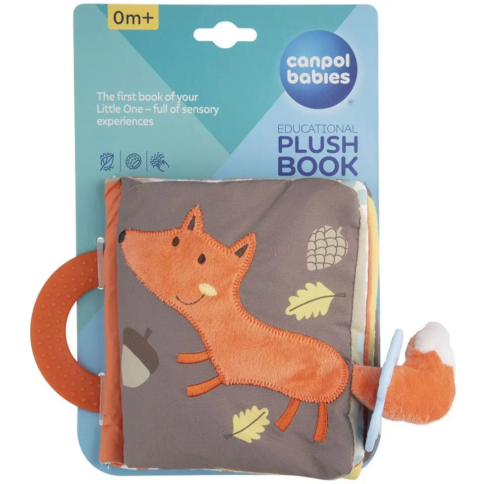 Іграшка-книжечка Canpol babies Fox розвиваюча (75/202) - фото 3