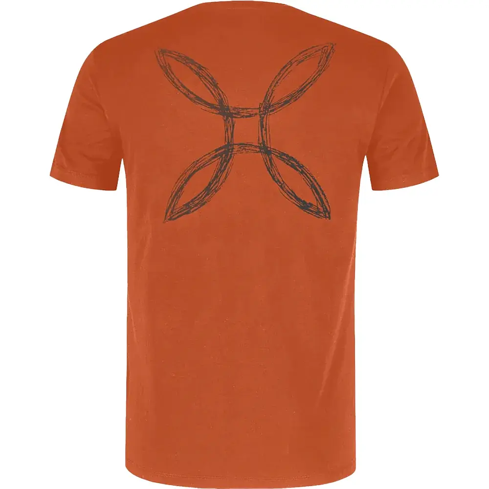 Футболка Montura Pencil Logo T-Shirt L Orange - фото 2