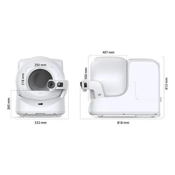 Смарт лоток PETKIT PUROBOT ULTRA with cam self-clean P9903 - фото 3