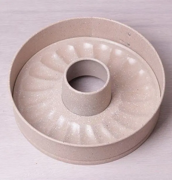 Форма Kamille Marble для выпечки разъемная со сменным дном для кекса Ø26х7 см kuh0006944 - фото 4