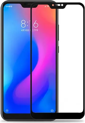 Захисне скло Tempered Glass 3D Full Glue Xiaomi Mi A2 Lite / Redmi 6 Pro black