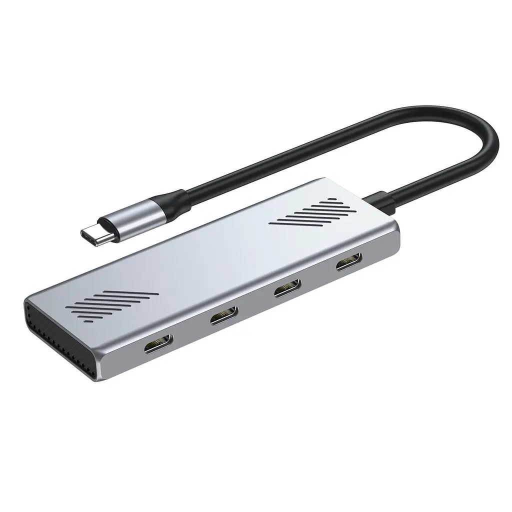 USB-хаб Gembird USB Type-C 4-в-1 (UHB-CM-U310-C4-01) - фото 3
