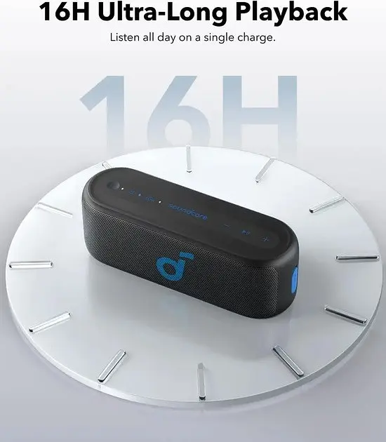 Портативная колонка Anker Soundcore select 2s черная - фото 5