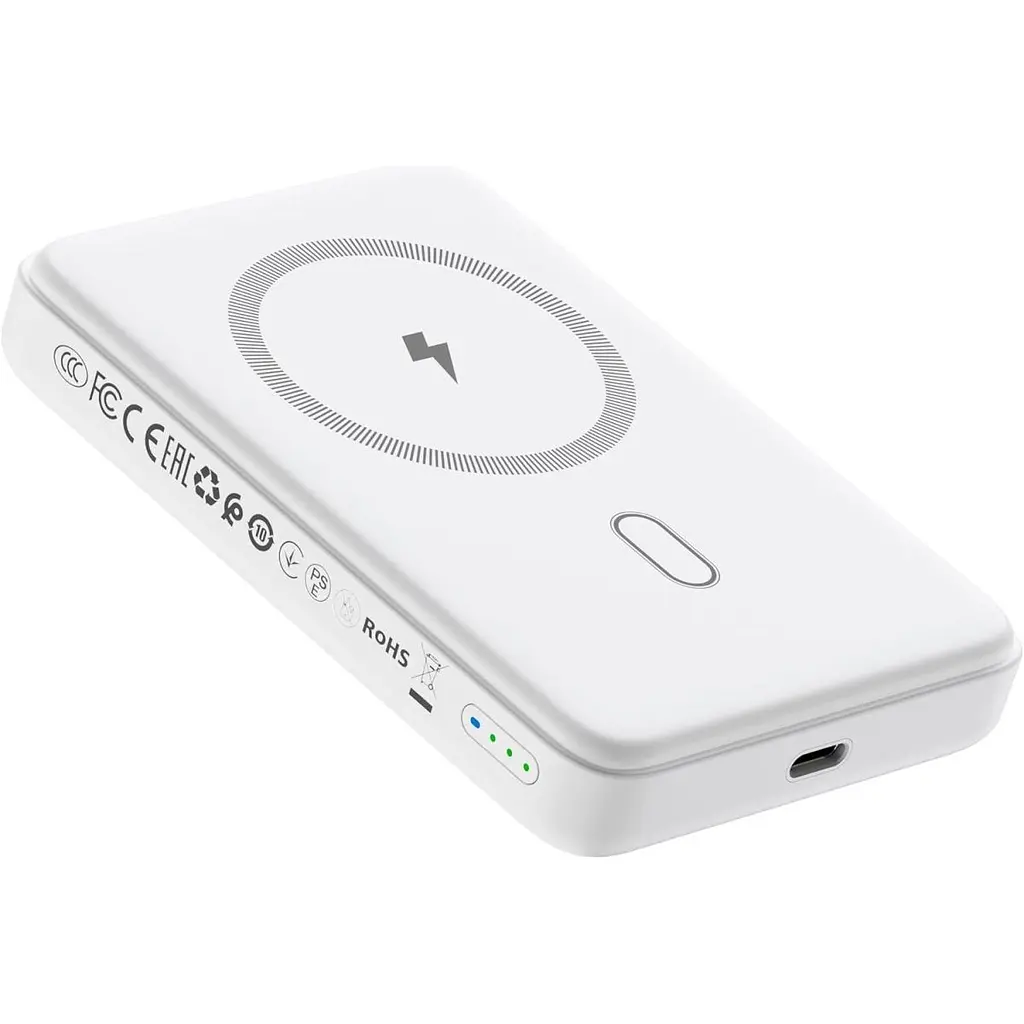 Зовнішній акумулятор WiWU Wi-P043 10000mAh White [125063] - фото 2