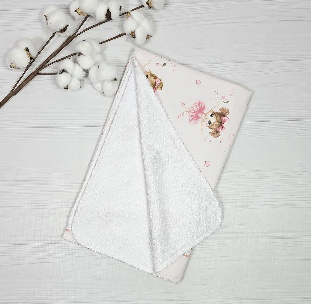 Пелюшка дитяча a.l.babybox Маленька балерина багаторазова непромокаюча 80x100 см (26867047) - фото 2